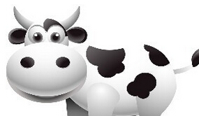 进口牛用B超测量奶牛肝脏区域